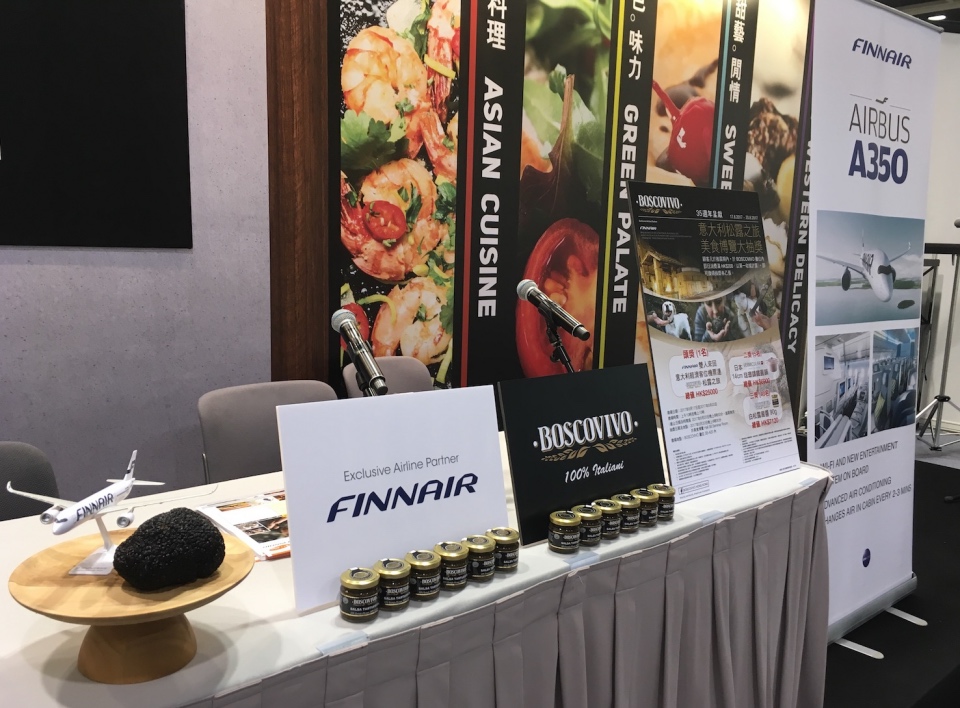 Luibao together with Boscovivo and HKTDC launched special truffle hunting campaign in the food expo hong kong 2017