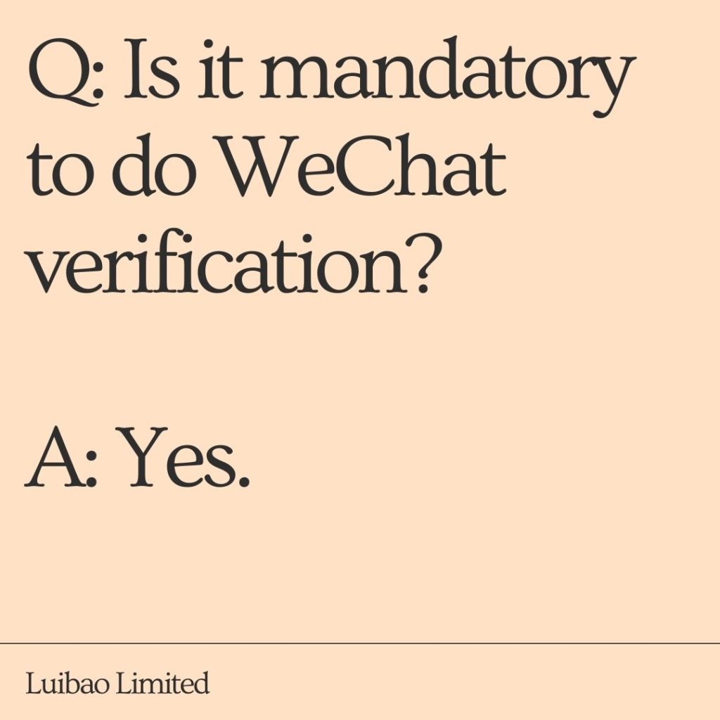 12 most wanted answers about wechat overseas account verification service