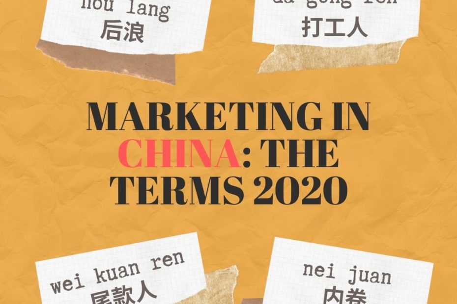 four carefully selected and explained Chinese Internet slang words for you to understand how to do marketing in China