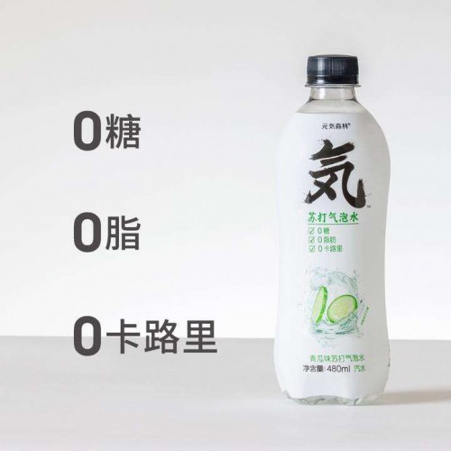 yuanqisenlin is the black horse in the healthy soda drink category in china